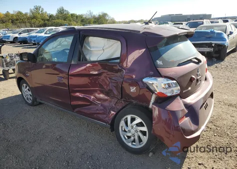 2020 Mitsubishi Mirage Se z USA, uszkodzony, nr VIN ML32A4HJ7LH002718
